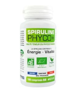 Spiruline Phyco+ BIO, 180 comprimés